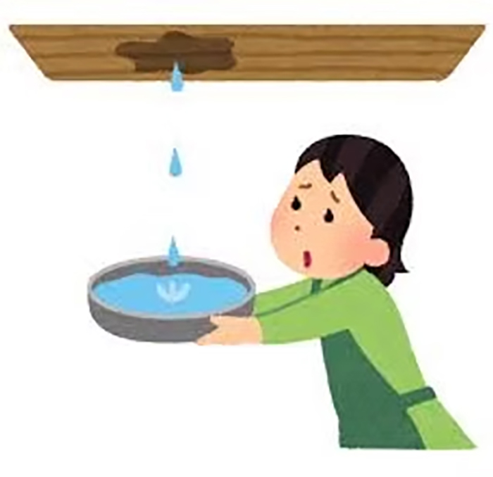 雨漏りの原因と対処法を解説