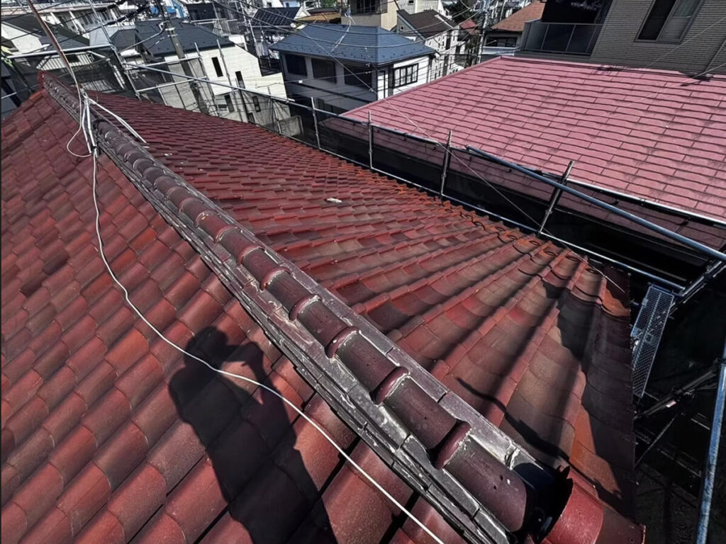 世田谷区U様邸-屋根葺き替え工事